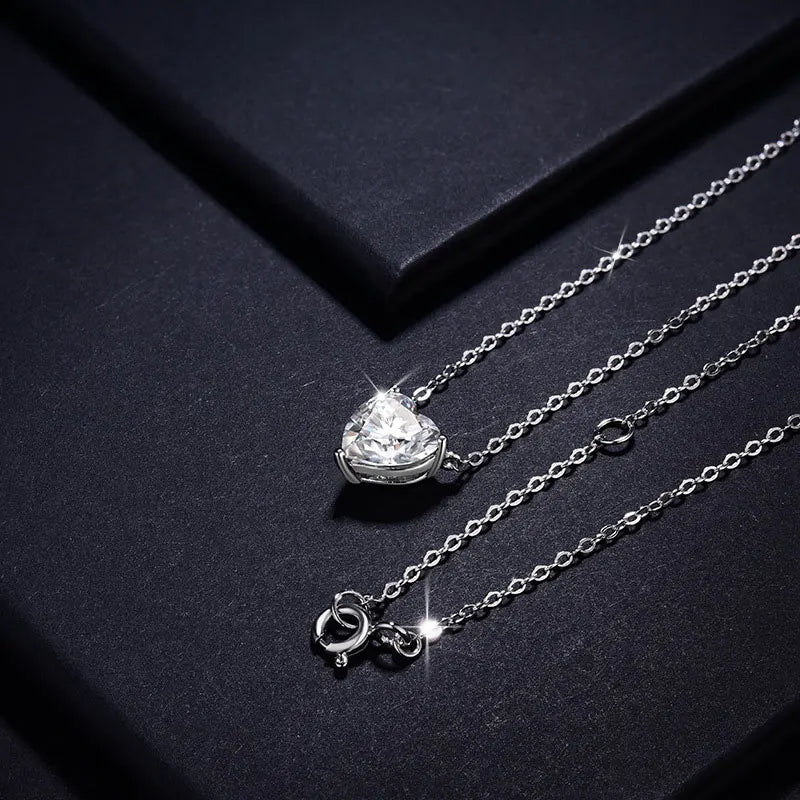 CDL Heart Cut Necklace