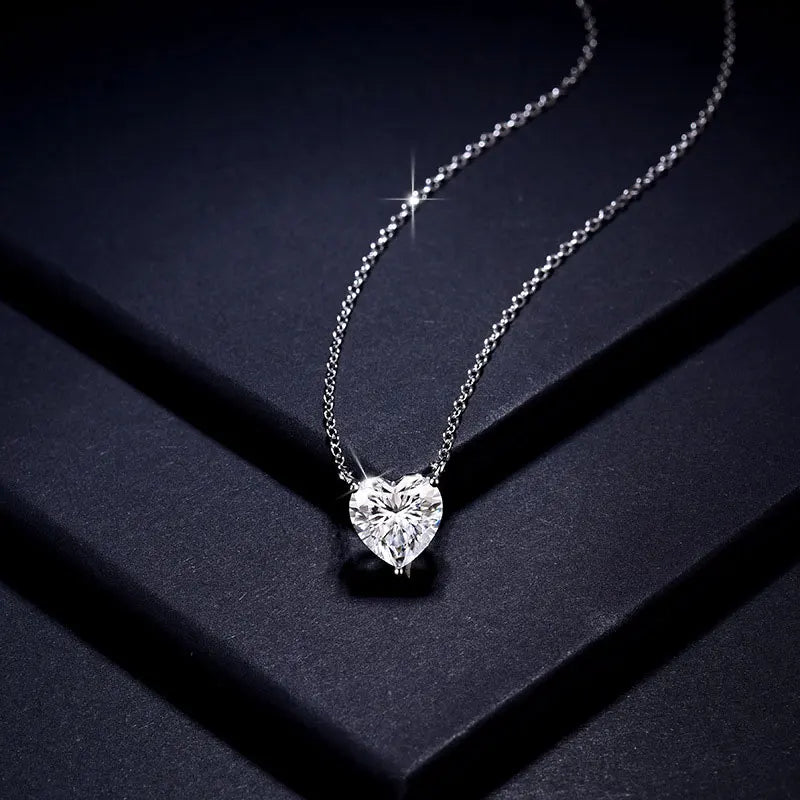 CDL Heart Cut Necklace