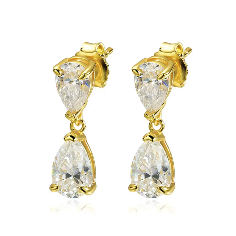 CDL Pear Drop Earrings