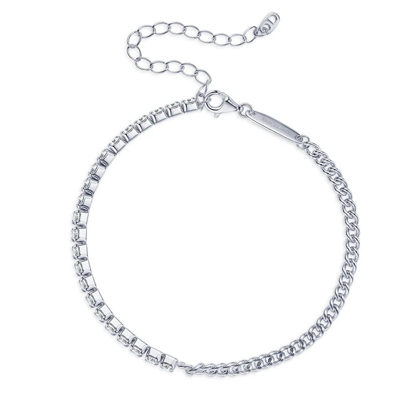 CDL Half Tennis Bracelet